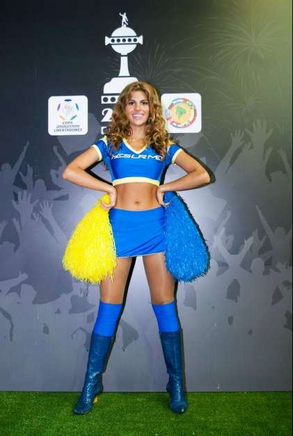 Las Boquitas, as famosas cheerleaders do Boca Juniors