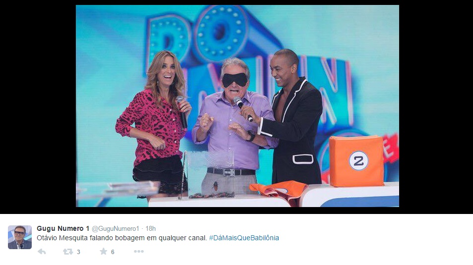 <a href="https://twitter.com/hashtag/d%C3%A1maisquebabil%C3%B4nia?f=realtime&src=hash">#DaMaisQueBabilonia</a>