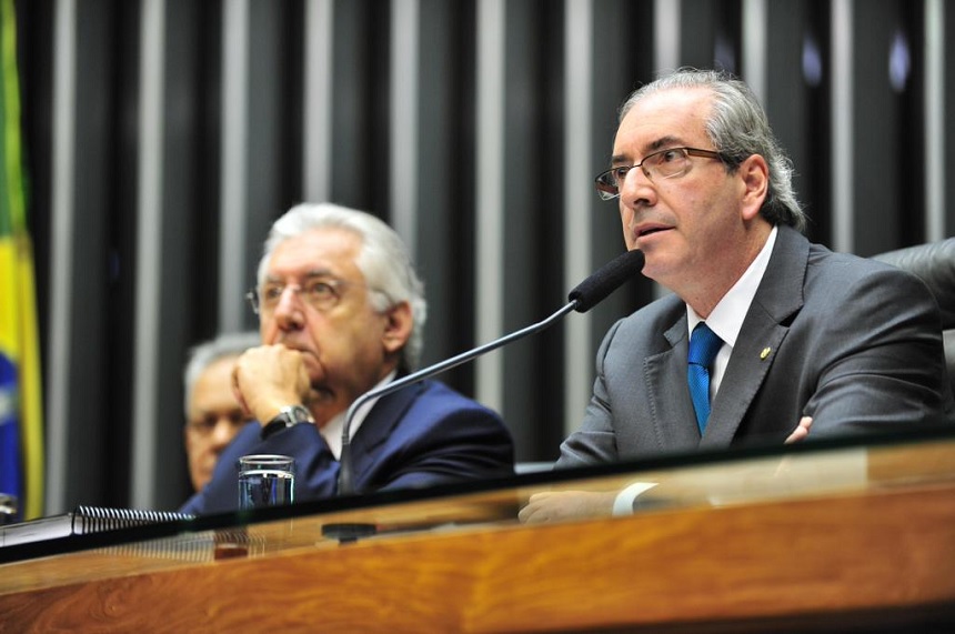 Eduardo Cunha é presidente da Câmara dos Deputados e torcedor do Flamengo