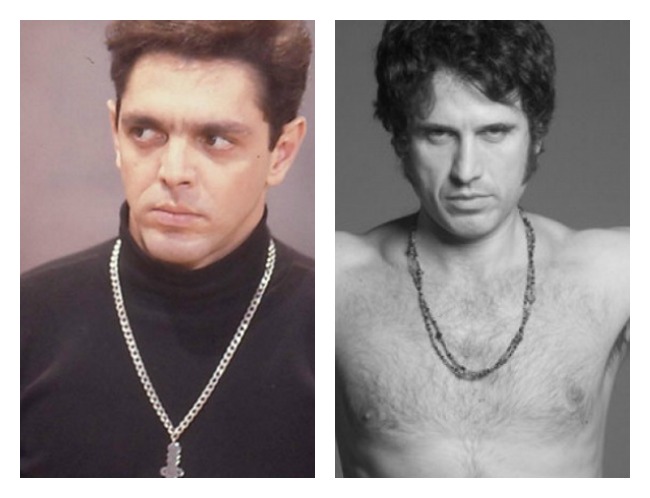 O traiçoeiro Gerald, vampiro e empresário de Natasha, foi um dos grandes papéis de Guilherme Leme na TV. Para o teatro, decidimos por Eriberto Leão - que acaba de viver o também vampiresco popstar Jim Morrison, líder dos Doors, no palco