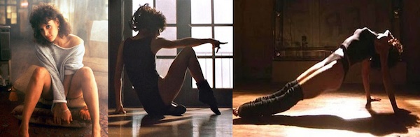 Jennifer Beals ensinou como seduzir um homem se despindo de um sutiã sem ficar nua no filme “Flashdance”, de 1983.