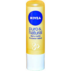 Protetor labial Mel & Leite, R$ 10,45, Nivea, www.netfarma.com.br