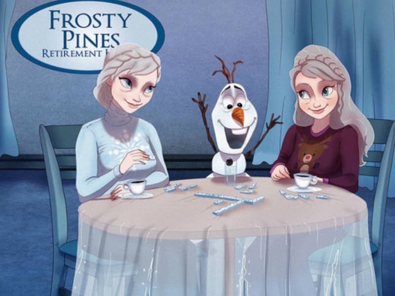 Elsa e Anna
