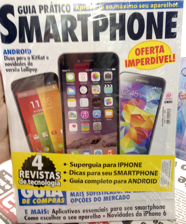 Falando sério, uma revista dessas de presente pro pai e pra mãe te economiza horas no telefone explicando o inexplicável.