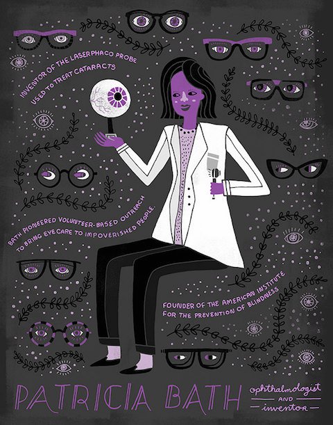 Patricia Batha, oftalmologista e inventora