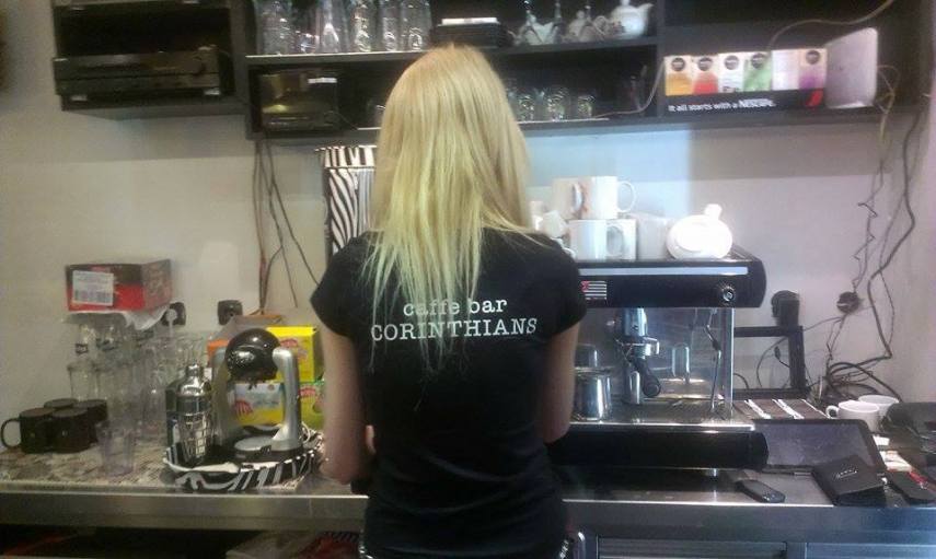 Barista no Caffe Bar Corinthians
