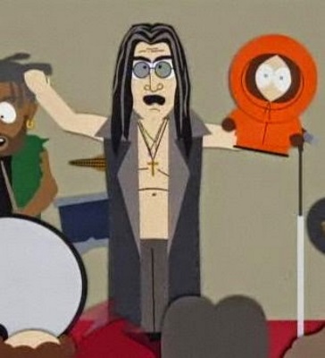 O sempre caricato Ozzy Osbourne...