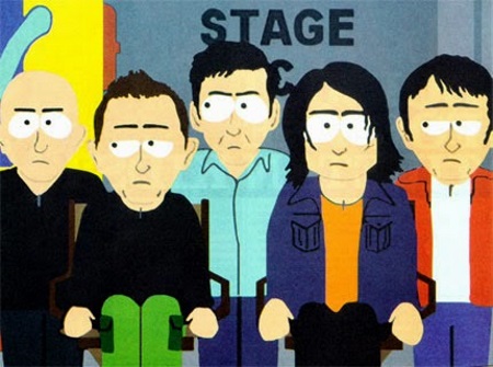 A banda Radiohead...
