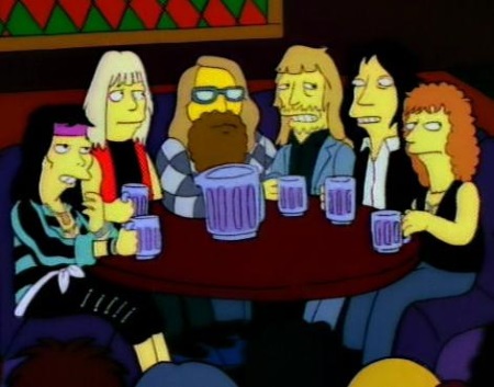 Teve também o Aerosmith