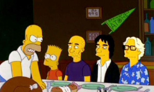 Mais bandas nos Simpsons: o R.E.M.