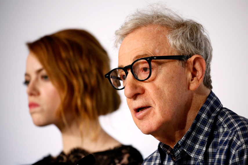 Emma Stone e Woody Allen