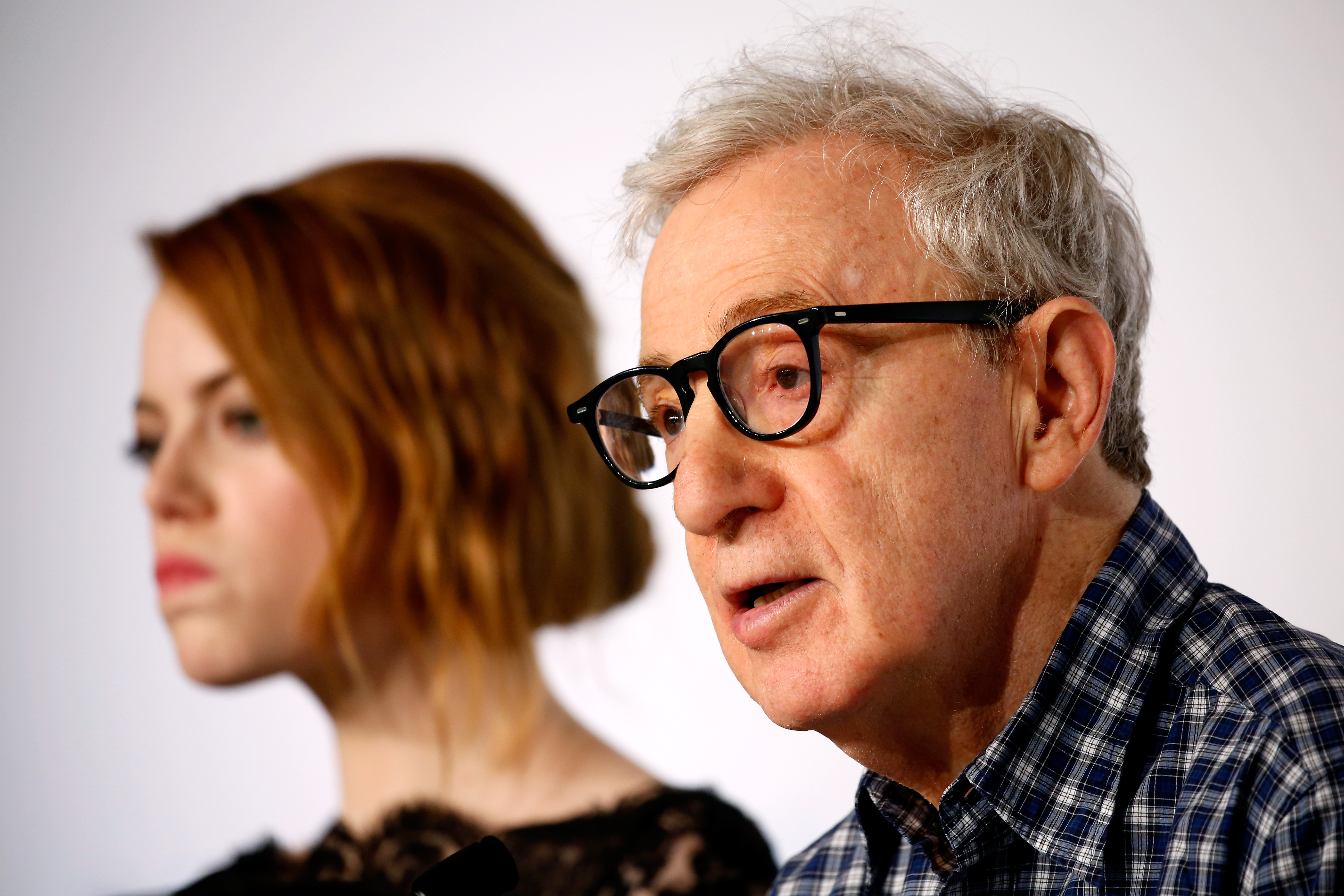 Emma Stone e Woody Allen