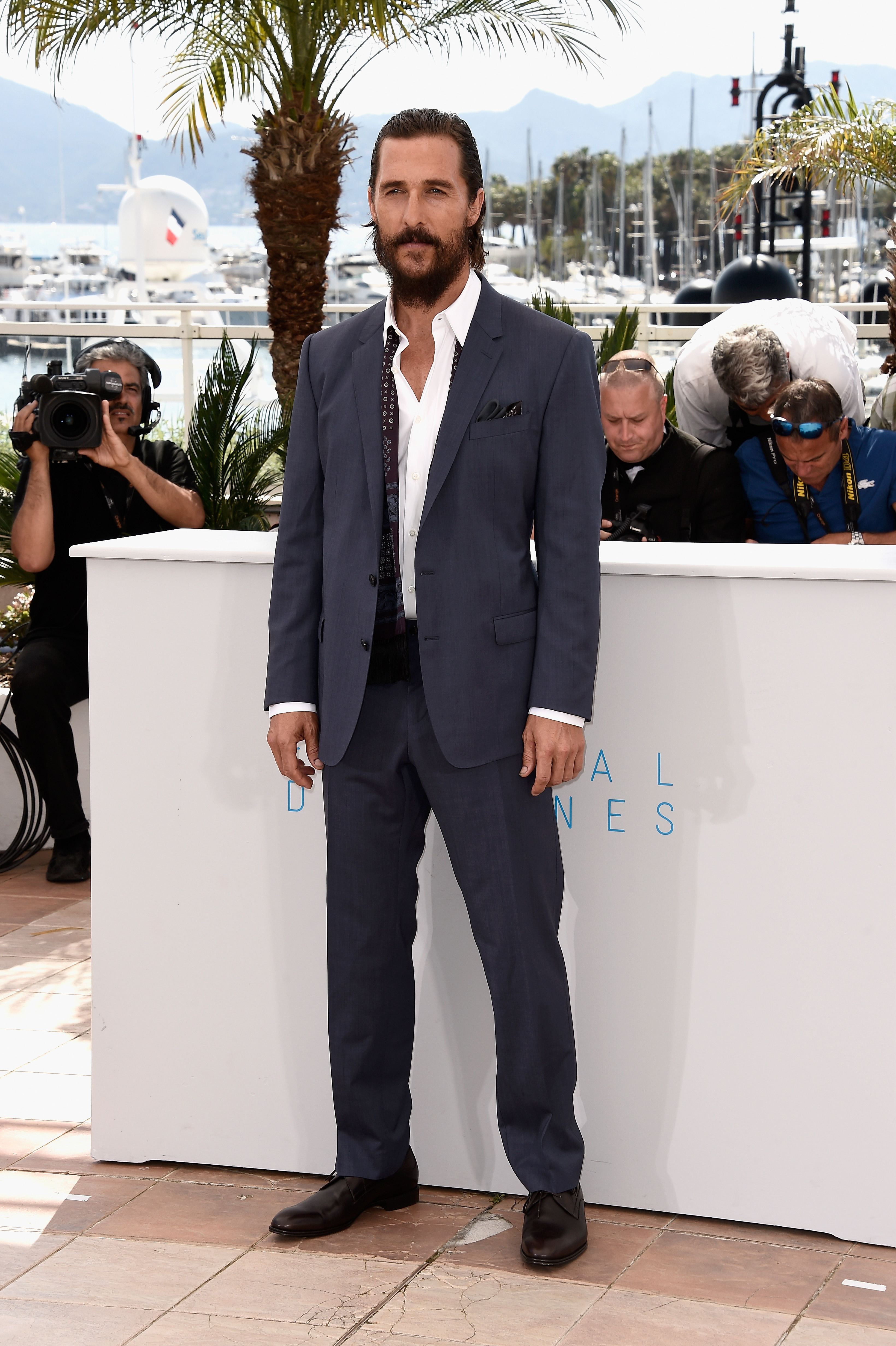 attends a photocall for "The Sea Of Trees" during the 68th annual Cannes Film Festival on May 16, 2015 in Cannes, France.