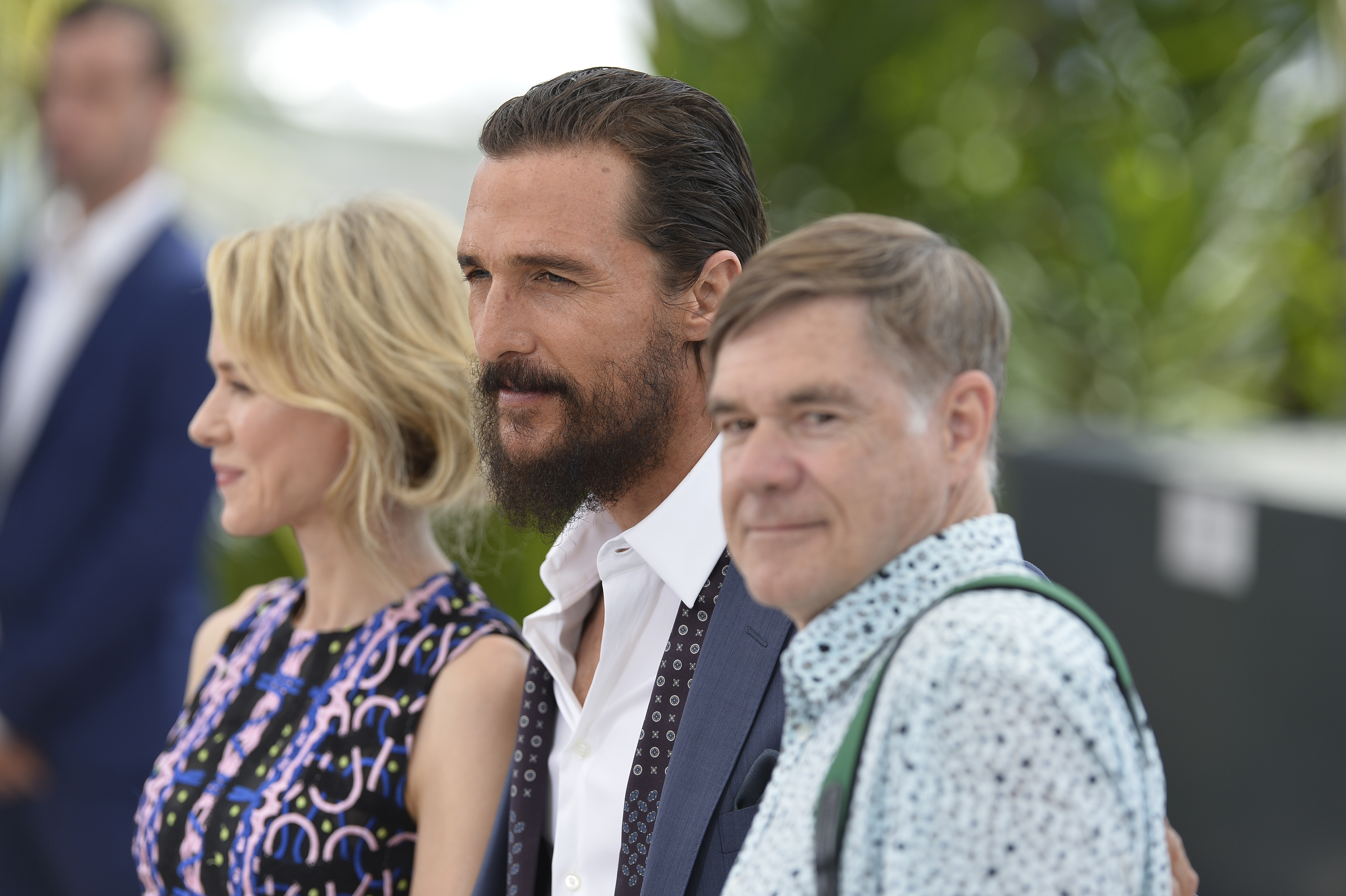 CANNES, FRANCE - MAY 16:  (L-R) Actress Naomi Watts. actor Matthew McConaughey and director Gus Van Sant attend a photocall for "The Sea Of Trees" during the 68th annual Cannes Film Festival on May 16, 2015 in Cannes, France.  (Photo by Pascal Le Segretain/Getty Images)