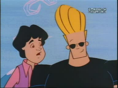 Donny Osmond, um dos galãs juvenis da boyband dos 70 The Osmonds, surgiu nos anos 90 em episódio do desenho Johnny Bravo