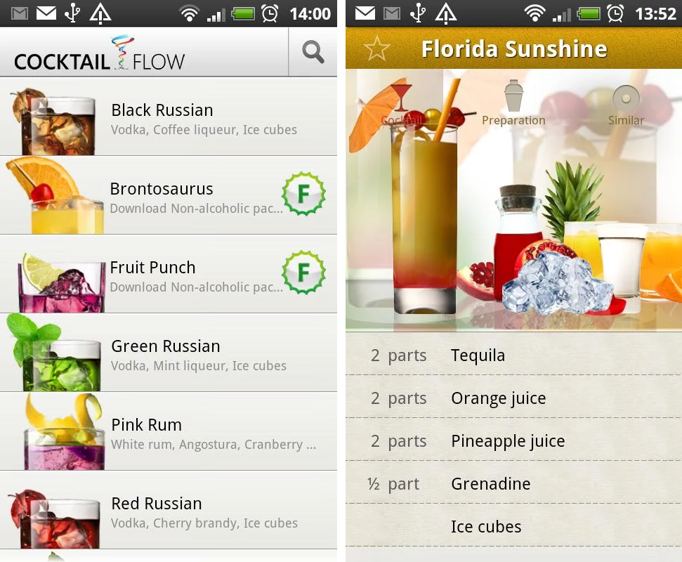 Tá querendo impressionar a menina num encontro e quer fazer um drink pra ela, mas não tem a menor ideia de como preparar um? Com esse app você terá uma lista com diferentes drinks e coqueteis. O mais legal é que você pode colocar as bebidas e os ingredientes que comprou e eles vai sugerir o que você pode fazer com eles.

Preço: Gratuito. Plataforma: Android e Windows Phone