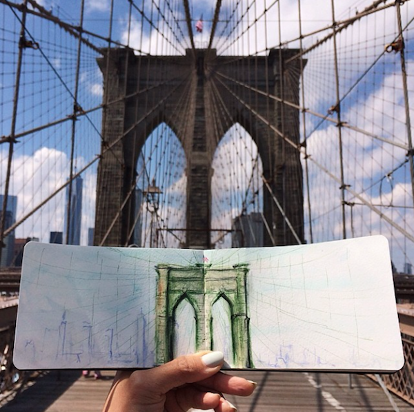 Ponte do Brooklyn, em Nova York