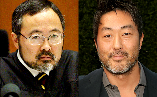 O juiz responsável pela absolvição de Simpson é representado pelo ator Kenneth Choi.