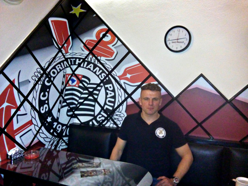 Željko Pavletić no Caffe Bar Corinthians 