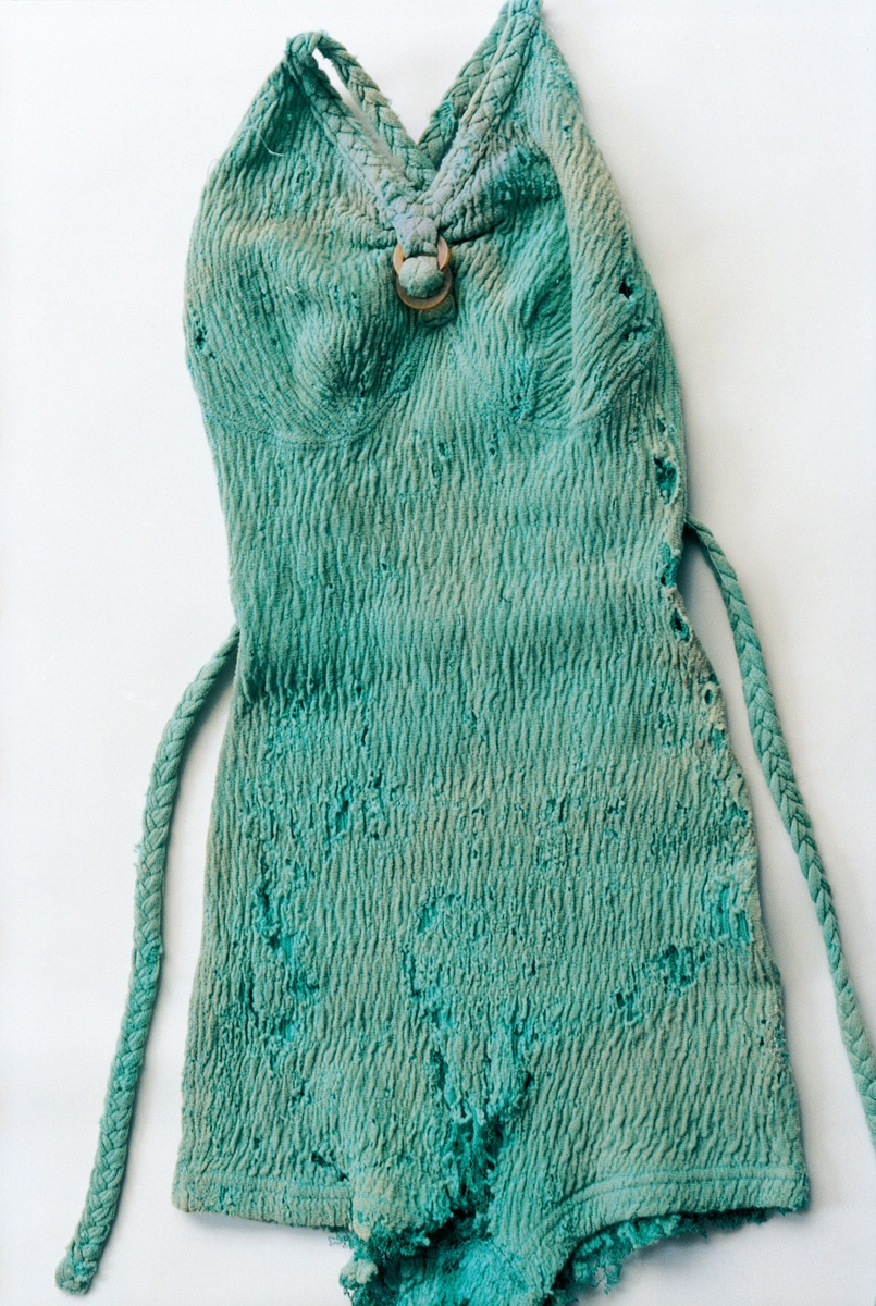 Roupa de banho em verde-menta