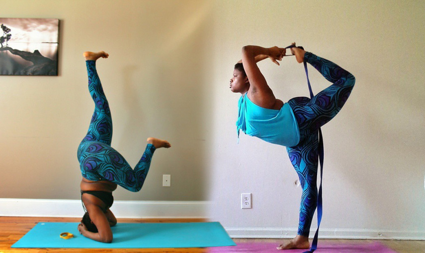 Direto da Carolina do Norte, nos EUA, essa instrutora de ioga mostra que a prática é para todos