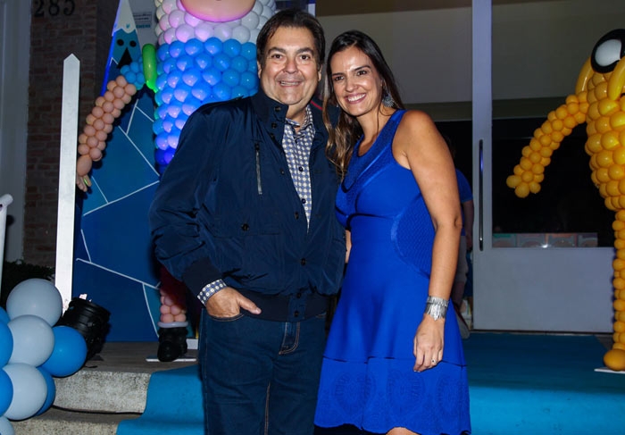 Faustão e Luciana