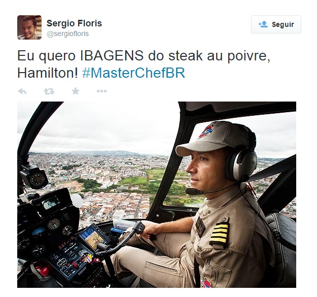 Sim, tinha um cadidato HAMILTON piloto de helicóptero. Melhor candidato 