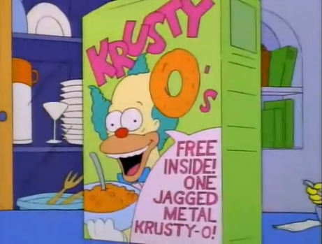 E o Krusty O's.