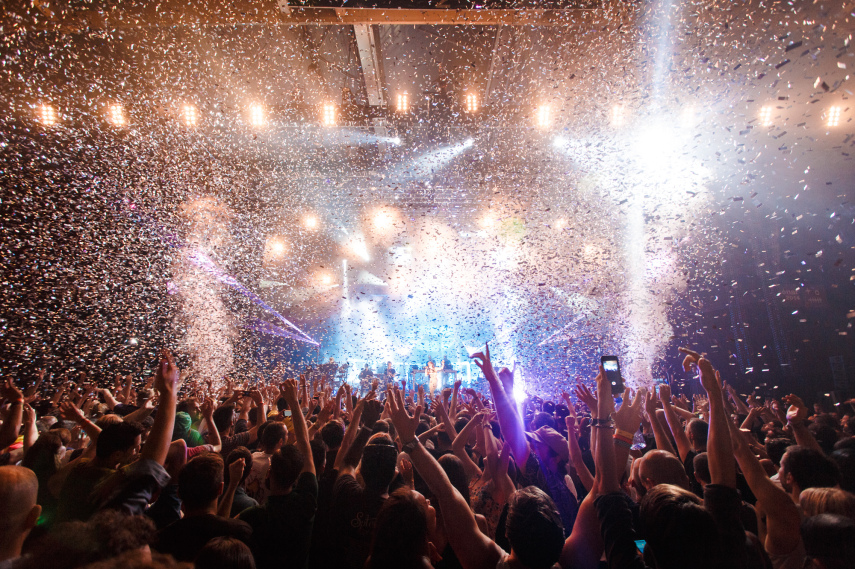 Imagem geral do Sónar de Barcelona em 2014