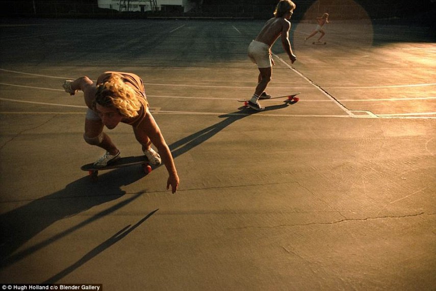 Hugh Holland passou cinco anos fotografando a era de ouro do skate