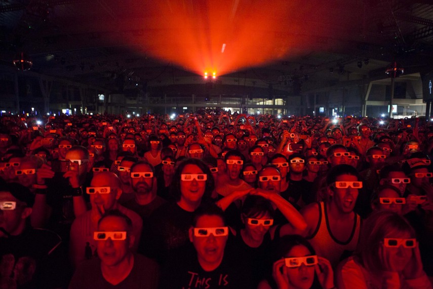 Imagem geral do Sónar de Barcelona em 2014