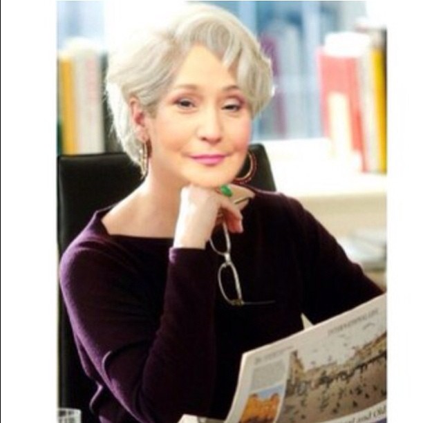 O dia que ela virou a poderosíssima Miranda Priestley