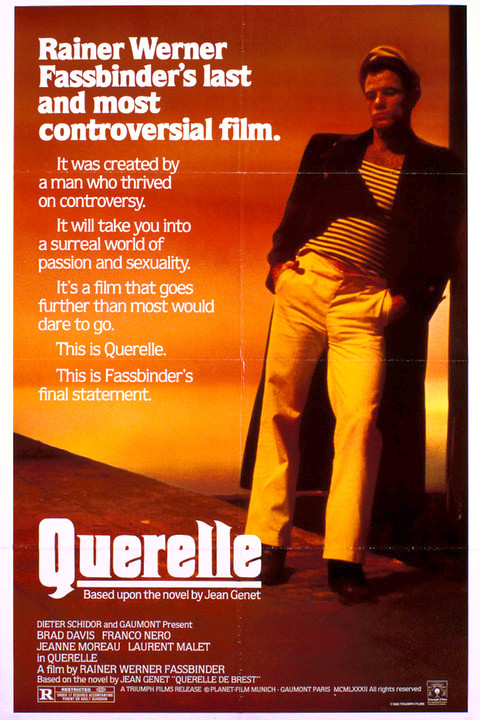 Querelle (1982)

Uma brincadeira de sorte faz com que Querelle, um marinheiro francês, possa optar entre se envolver com uma mulher, ou com seu marido.