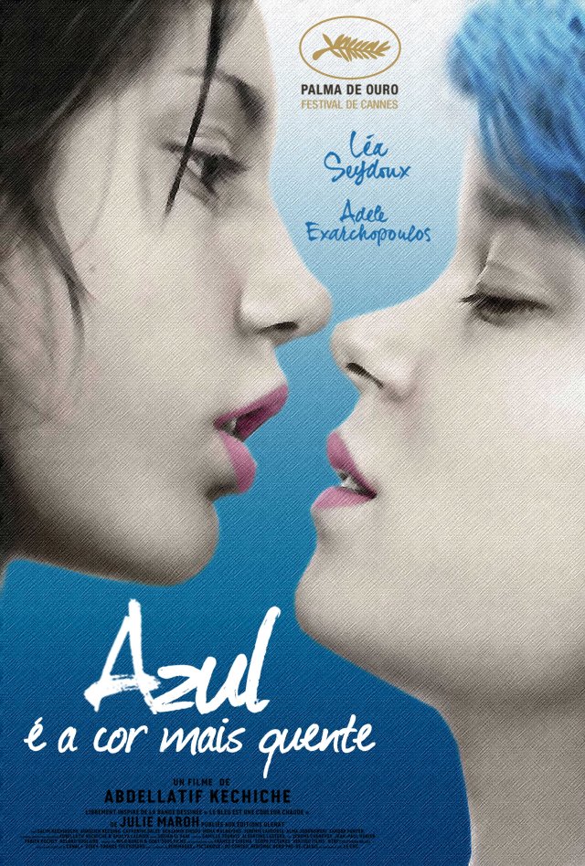 Azul é a Cor Mais Quente (2013)

Adele descobre o desejo e amadurece depois de conhecer Emma, uma moça de cabelo azul. 