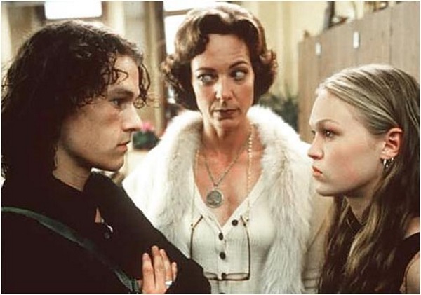 E ainda este filme que revelou Heath Ledger (esquerda)