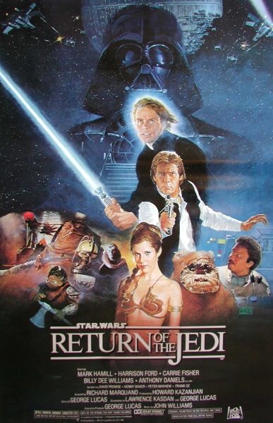 Em dezembro estreia o sexto episódio de Star Wars, dando continuidade à história pós-episódio V, O Retorno de Jedi, de 1983