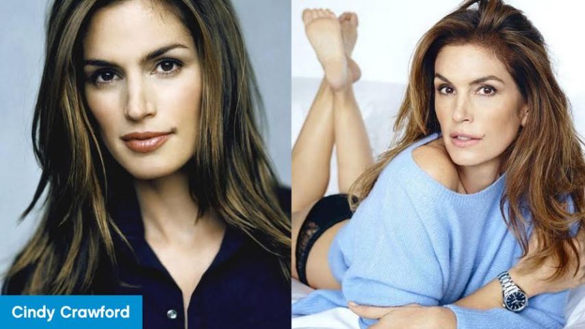 A boa forma da ex-modelo não cai do céu. Em entrevista à revista Allure, Cindy, de 49 anos,  segue o seguinte lema: 