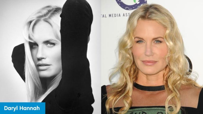 A atriz Daryl Hannah, famosa pelo filme Splash, tem 54 anos jura por tudo o que é mais sagrado que nunca fez plástica. Nunca fiz cirurgia plástica. 