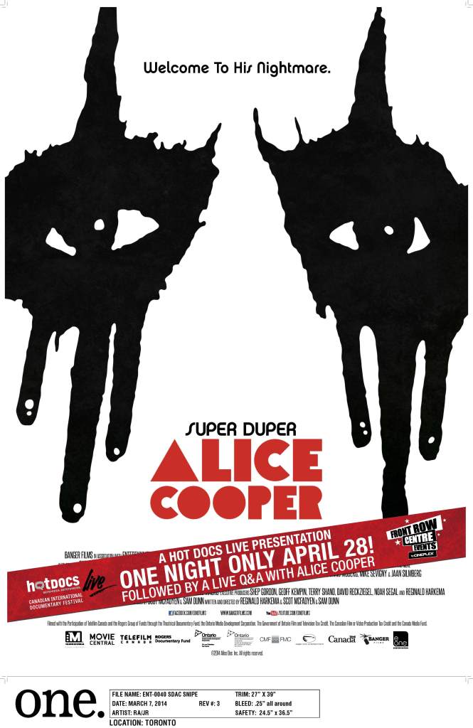 Doc sobre Alice Cooper. De Reginald Harkema, Scot McFadyen e Sam Dunn