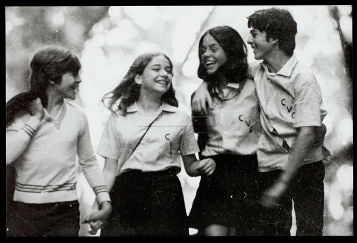 E o Brasil? Sim, nosso cinema retratou o universo escolar, como no belo e poético "Marcelo Zona Sul", onde estreavam Françoise Fourton e Stepan Nercessian (direita)