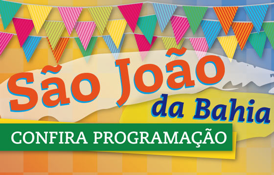 Quando: Do dia 19 a 27 de junho 

Maiores informações: http://confiramais.com.br/sao-joao-salvador-bahia-programacao/