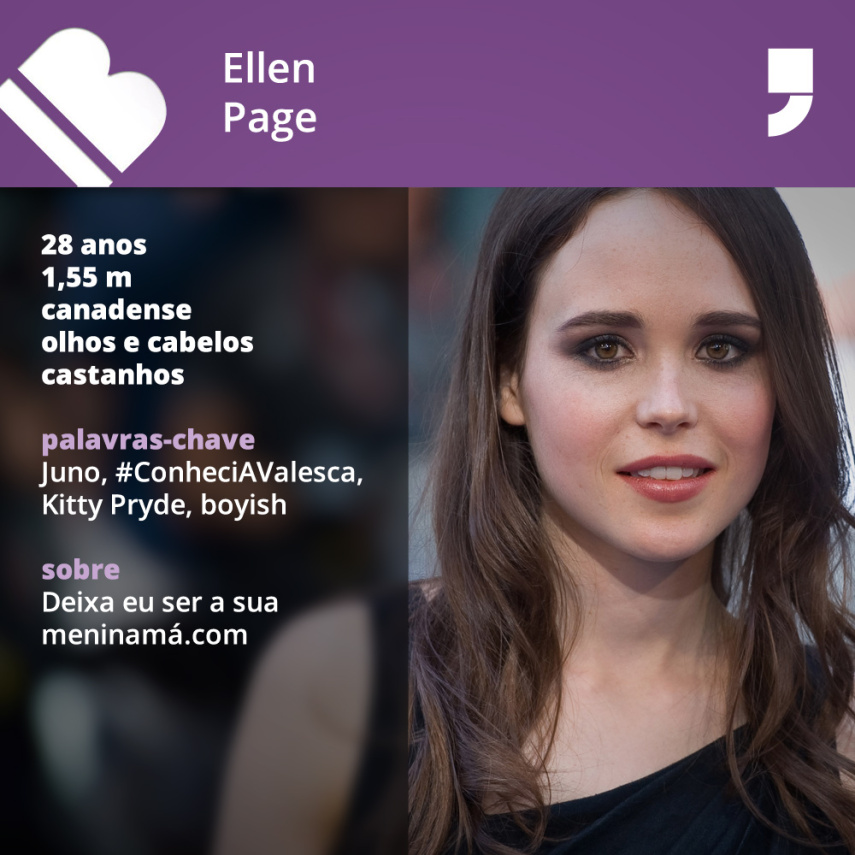Quantas menininhas a Ellen Page conseguiria conquistar com essa descrição 