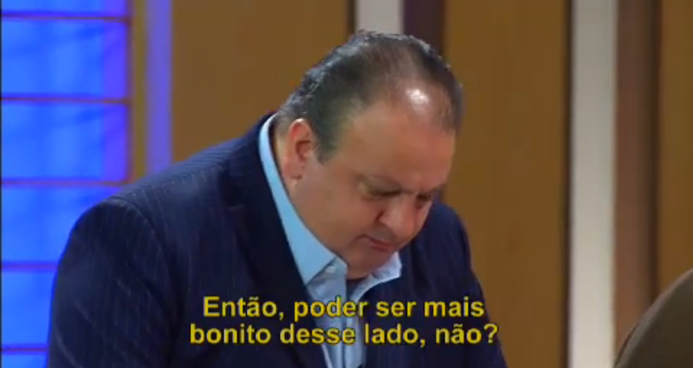 Apresentação dos pratos também não é seu forte.