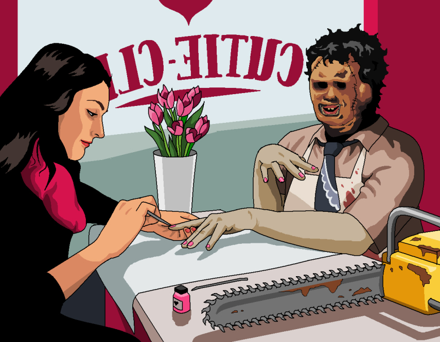 Desenho feito por Jim e exposto no tumblr Jim’ll Paint It