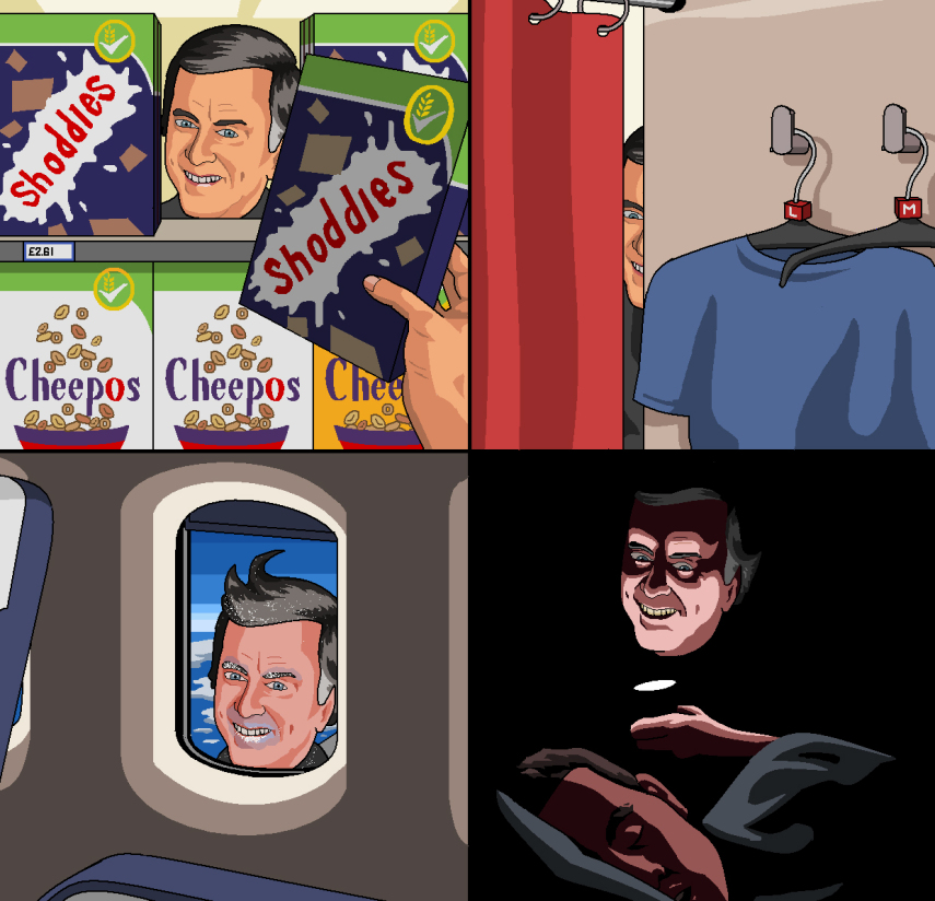 Desenho feito por Jim e exposto no tumblr Jim’ll Paint It
