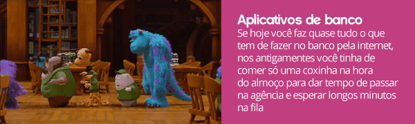 Se hoje você faz quase tudo o que tem de fazer no banco pela internet, nos antigamentes você tinha de comer só uma coxinha na hora do almoço para dar tempo de passar na agência e esperar longos minutos na fila