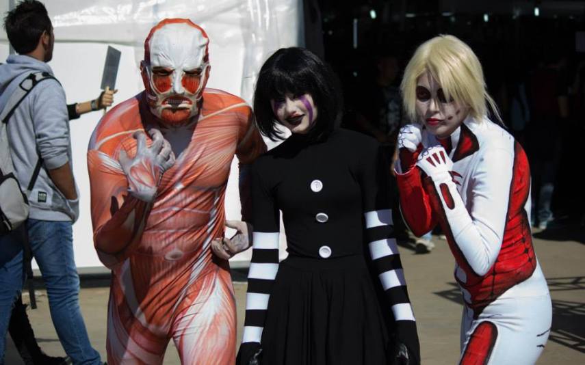 Cosplayer fotografado por Thiago Falcão na Anime Friends 2015
