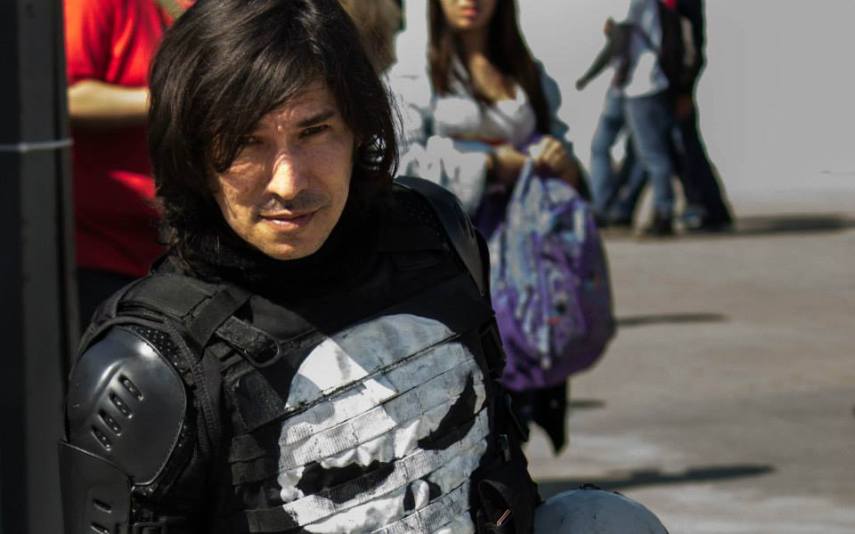 Cosplayer fotografado por Thiago Falcão na Anime Friends 2015