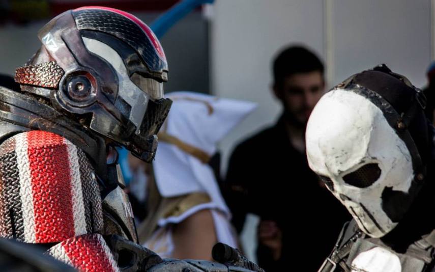 Cosplayer fotografado por Thiago Falcão na Anime Friends 2015