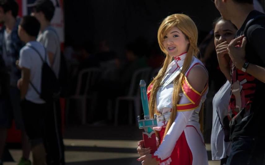 Cosplayer fotografado por Thiago Falcão na Anime Friends 2015